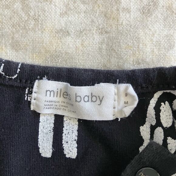 Miles The Label Baby Girl 9 Mos One Piece Black Popsicle Print Summer Spring - Picture 3 of 5